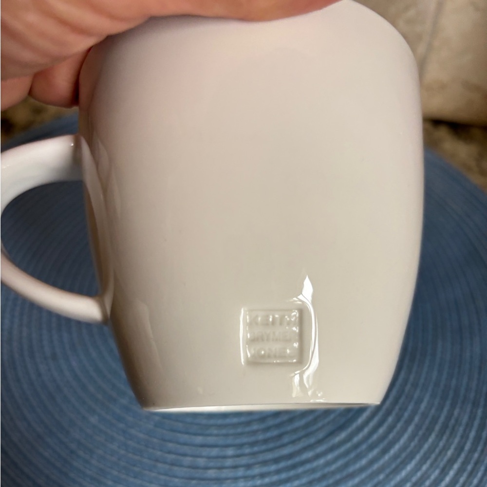 Designer Keith Brymer Jones Original Embossed Letter E Mug Cup - Picture 4 of 8